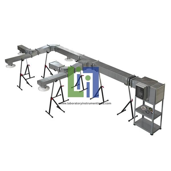 Training Pilot Plant For Balance Of Ventilation Networks