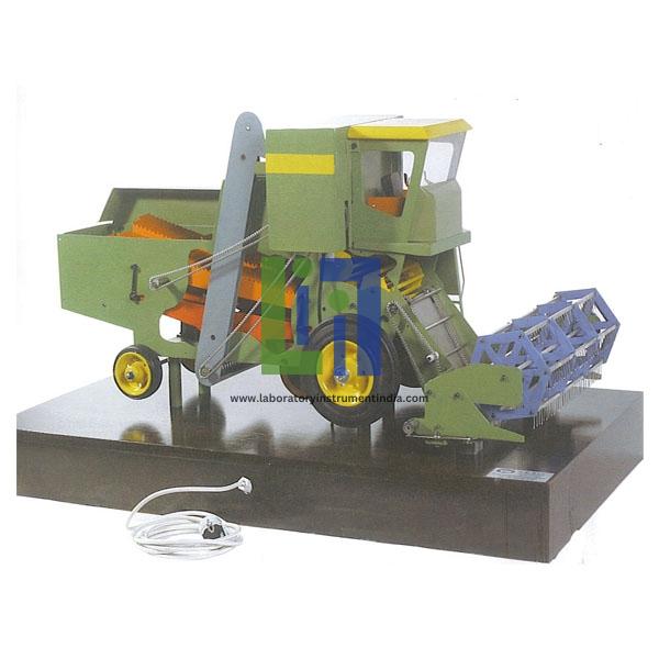 Wheat Harvester Model Cutaway